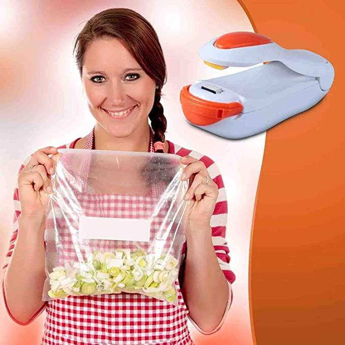 Portable Handheld Vacuum Sealer For Bags, Plastic Bags, Snack Bags, Chip Bags