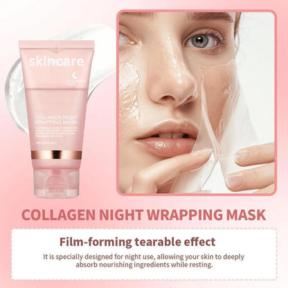 Skin Care Collagen Night Wrapping Peel Off Mask 50ml